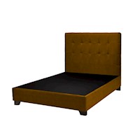 Cama 2 Plazas ARIEL - FALOTIH - Marrón